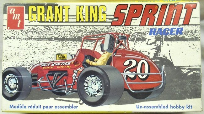 AMT 1/25 Grant King Sprint Racer, T168 plastic model kit